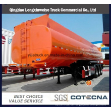 4 Achsen-Behälter-Kapazität 55000L zu 72000L Stahltanker-Auflieger